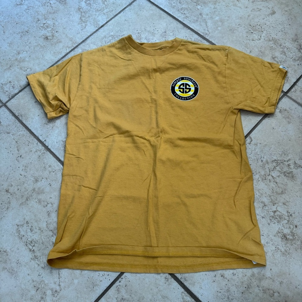 Simply Southern Yellow Bee Graphic Kids Tee